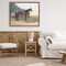 Stupell Industries Saddled Horse in Farm Yard Floating Frame, design by Stellar Design Studio